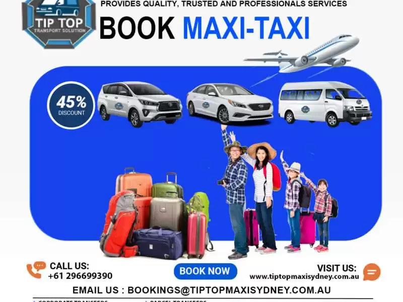 Maxi Taxi Sydney | Sydney Airport Transfers